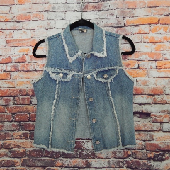 Big Time / denim vest - Picture 1 of 7